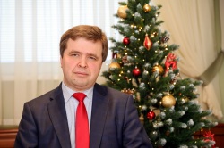 Поздравление врио ректора НИУ МГСУ Павла Акимова с Новым годом